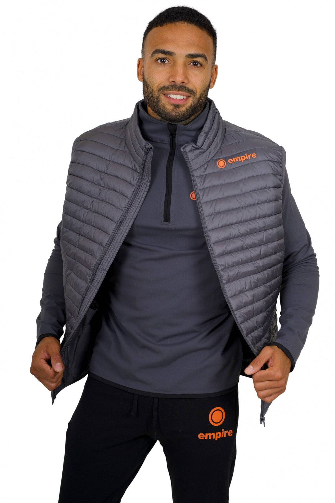 Grey Empire Padded Gilet