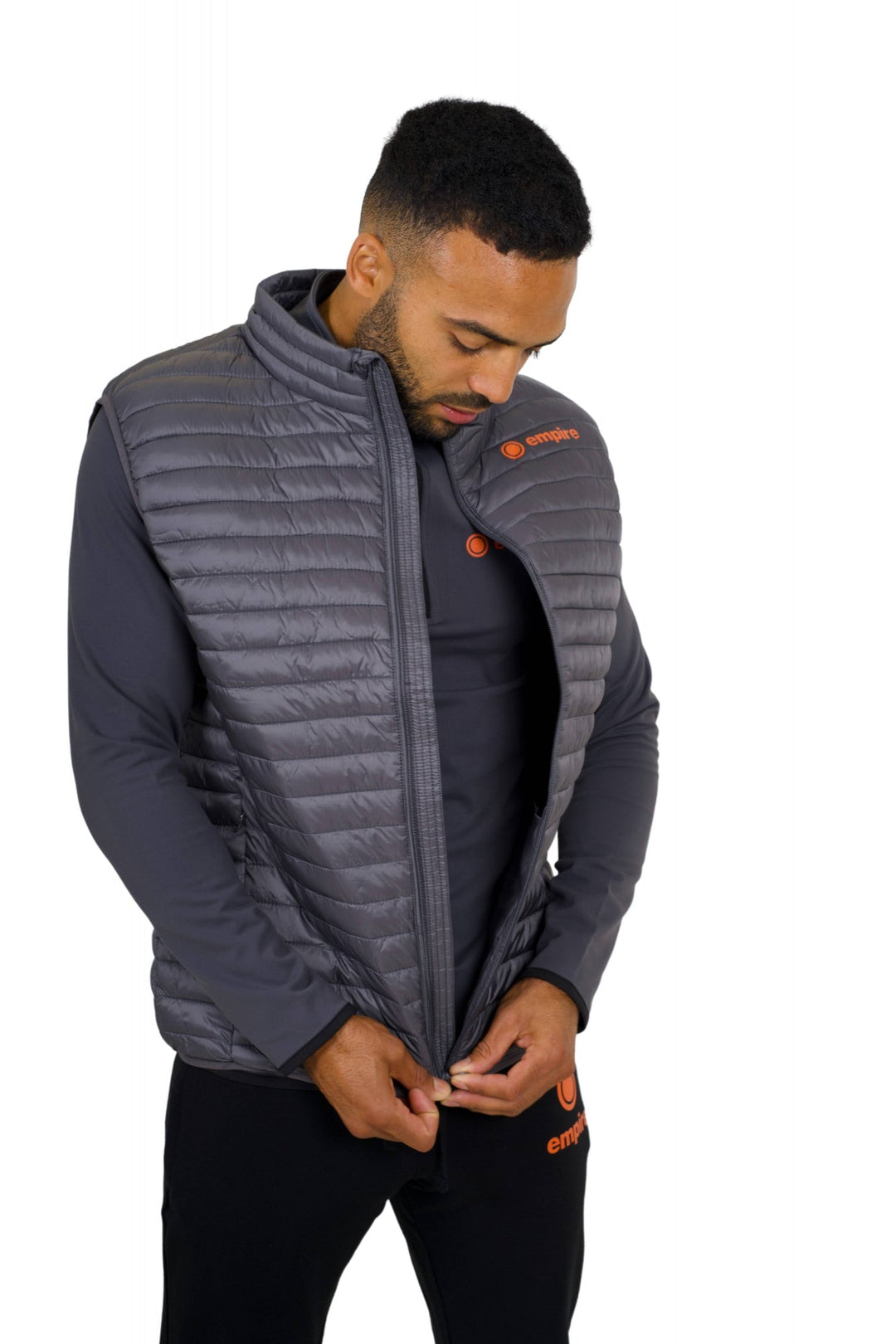 Grey Empire Padded Gilet