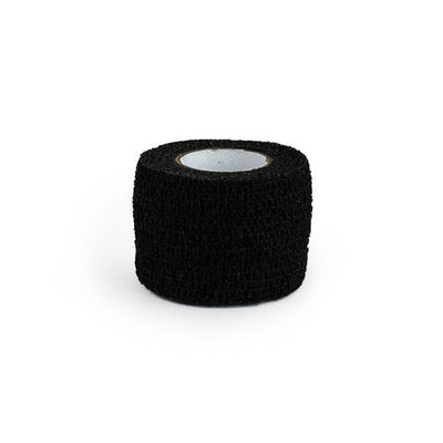 Black Cohesive Wrap 3.8cm x 5yds - Image 1